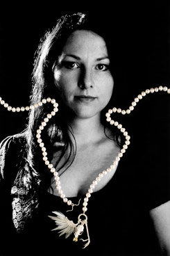 Portret van Cat Priem Portret van Cat Priem